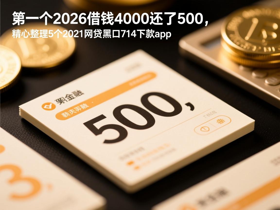2026号下款的网贷app6，筛选这5家网贷平台确实能过